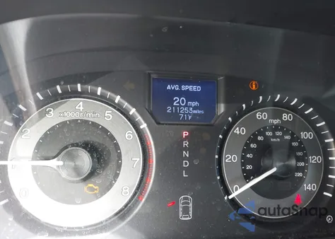 2012 Honda Odyssey Touring/Touring Elite z USA, uszkodzony, nr VIN 5FNRL5H98CB053369